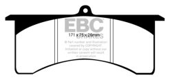 EBC Brakes Bluestuff Street and Track Day Brake Pads - Image 3