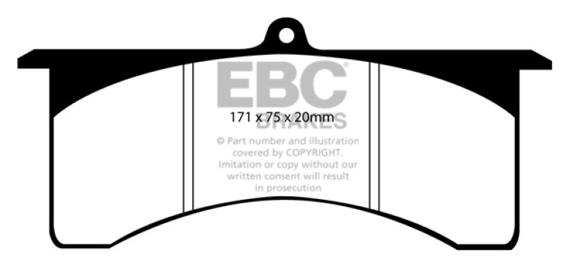 EBC Brakes Bluestuff Street and Track Day Brake Pads - Image 3