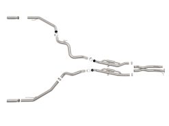 aFe 24-25 Ford Ranger Raptor Vulcan Series 3in 304 SS Cat-Back Exhaust w/ Polished Tips - Image 3