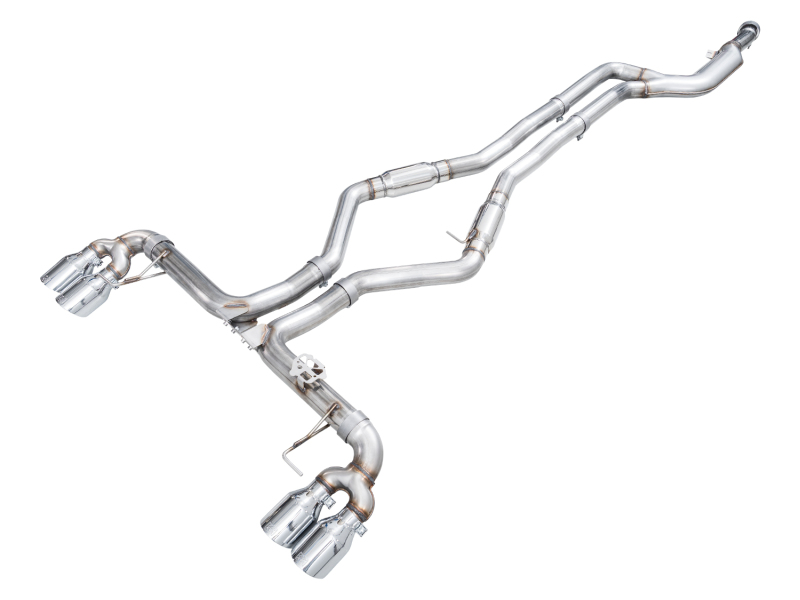 AWE Tuning 22-26 BMW M240i (G42) Track Edition Exhaust - Chrome Silver Tips - Image 2