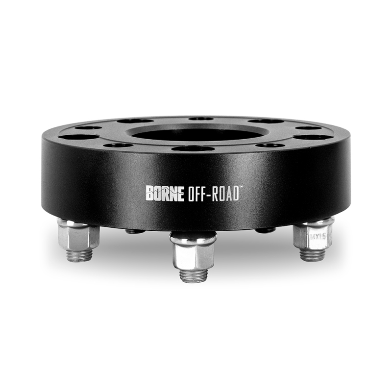Mishimoto Borne Off-Road Wheel Spacers - 5x127 - 71.6 - 30mm - M14 - Black - Image 3