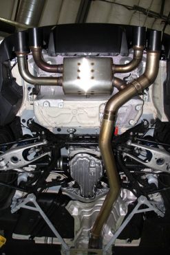 Dinan 16-18 BMW M2 (F87) Free Flow Axleback Exhaust System - Black Tips - Image 6