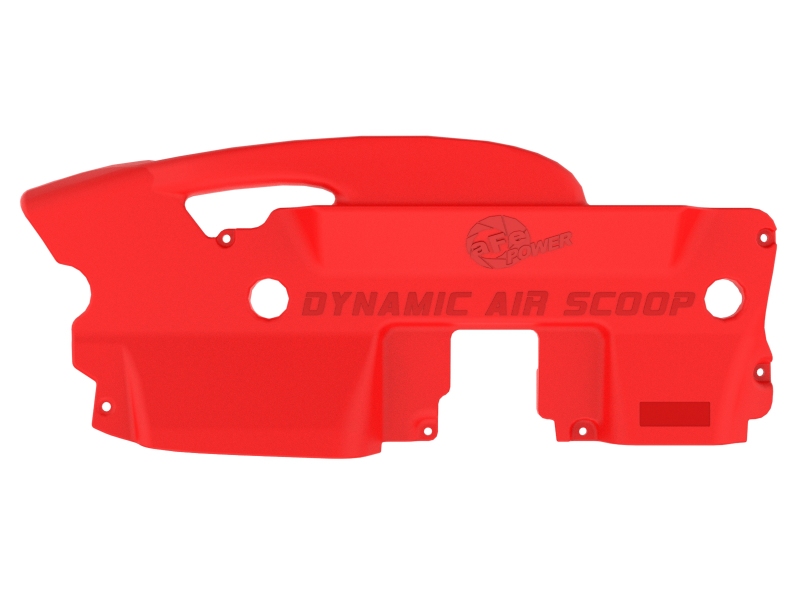 aFe POWER Red Edition Dynamic Air Scoop XL for Intake Kits 50-70119D and 50-70119R - Image 5
