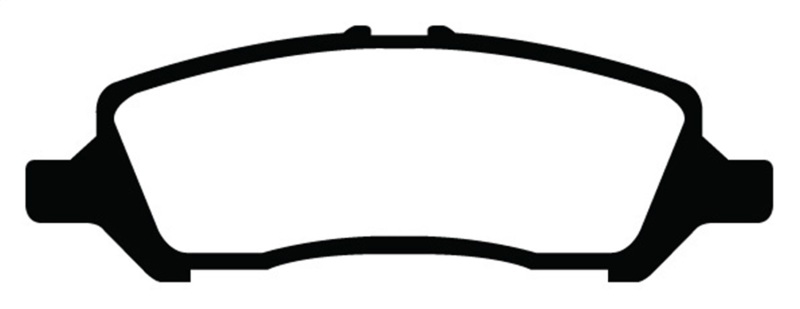 EBC 12+ Dodge Dart 1.4 Turbo Greenstuff Rear Brake Pads