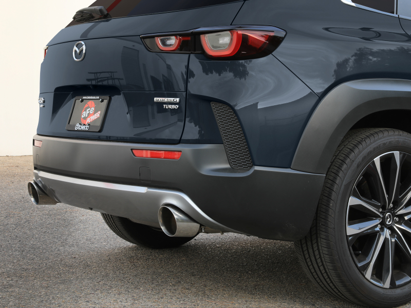 aFe 2023+ Mazda CX-50 Takeda 2.5in 304 SS Axle-Back Exhaust System w/ Polished Tips - Image 5