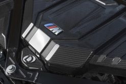 Dinan 21-27 BMW M2/M3/M4 (G80/G82/G87) Gloss Carbon Fiber Engine Cover w/Matte Accents - Image 3