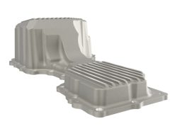 aFe GM Diesel Trucks 20-25 V8-6.6L L5P POWER Street Series Engine Oil Pan Raw w/ Machined Fins - Image 5