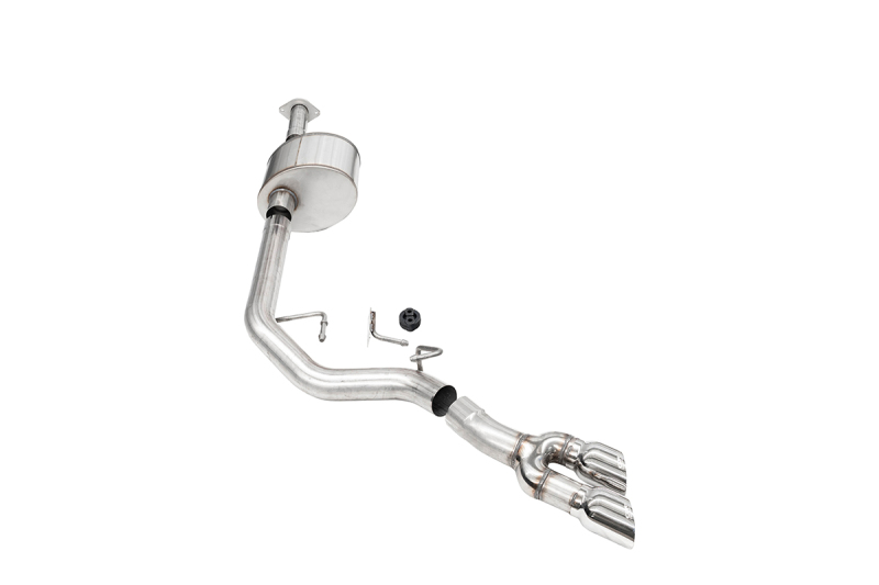Corsa 15-20 Ford F-150 5.0L (141in WB) 3.0in Lightning Exit Catback w/ 3.5in Twin Polished Pro Tips