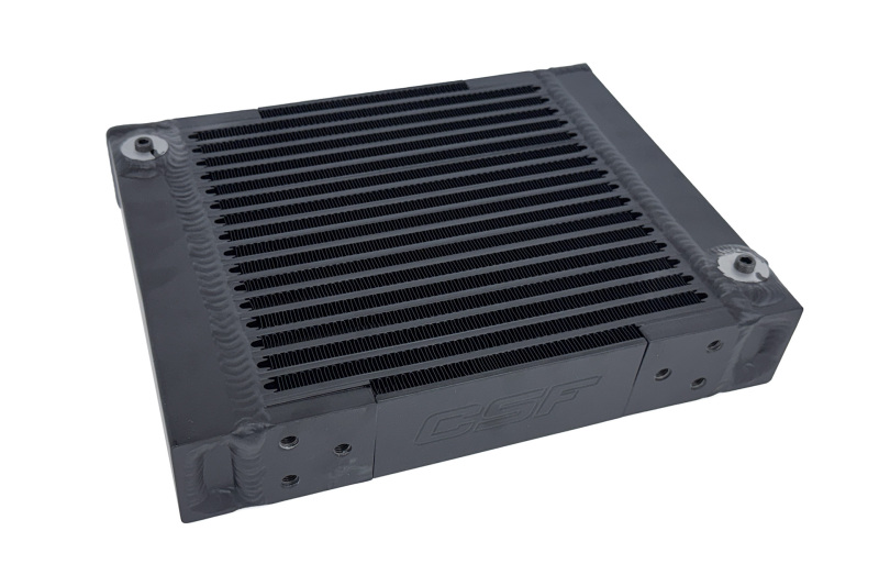 CSF Universal Large Single-Pass Oil Cooler - M22 x 1.5 - 12in L x 9.33in H x 2.16in W - Image 2
