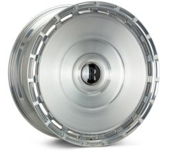 Vossen x Novitec SP3 24x10in - 5x120 BP - ET29 - Brushed Gloss Clear Rolls-Royce Spectre Front Wheel