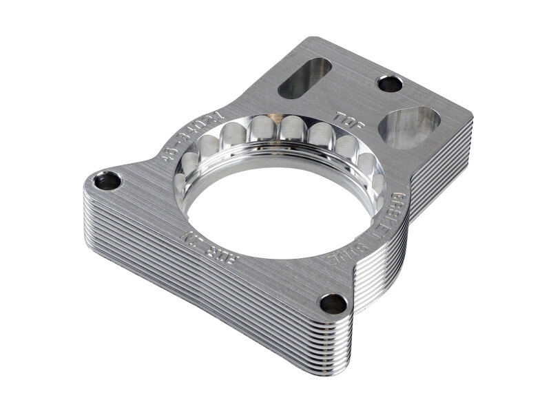 aFe Silver Bullet Throttle Body Spacer GM Trucks 2500/3500 96-00 V8-7.4L/01-07 V8-8.1L - Image 3