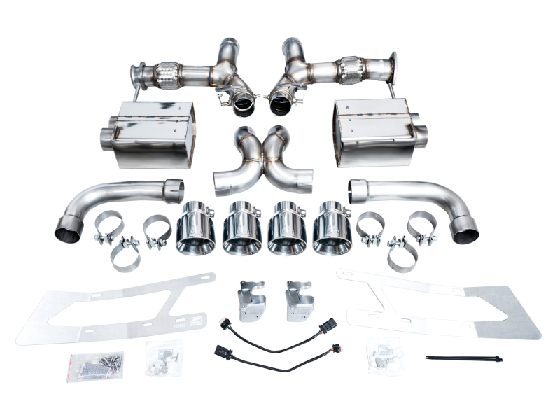 AWE Tuning 23-25 Chevrolet C8 Corvette Z06 5.5L SwitchPath Exhaust System - Chrome Silver Tips - Image 5