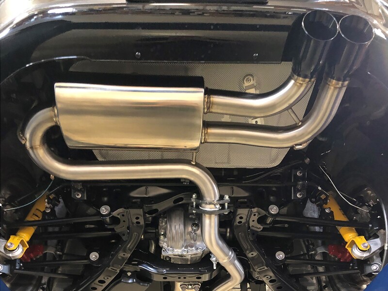 aFe Takeda 2-1/2in SS-304 Cat-Back Exhausts w/ Polished Tip 16-19 Mazda MX-5 Miata ND 2.0T - Image 4