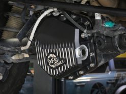 aFe Ford Bronco Raptor 22-25 V6-3.0L POWER Pro Series Rear Differential Cover Black w/ Machined Fins - Image 8