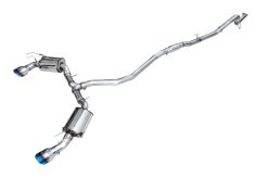Alternative view of AWE 22-26 Civic Si / Acura Integra Touring Edition Dual Vapor Blue Exhaust