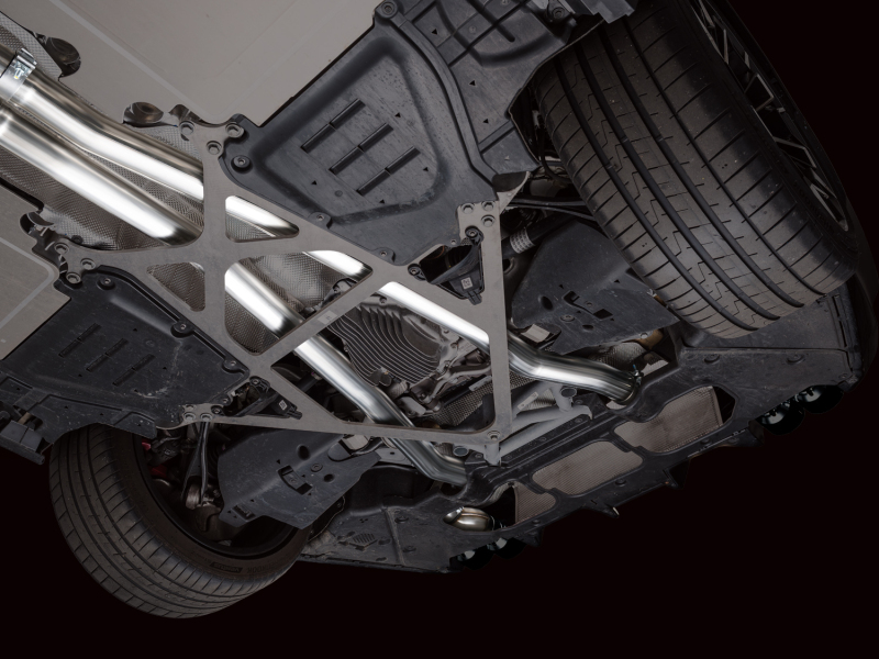 AWE Tuning BMW G90/G99 M5 Track Edition Cat-Back Exhaust - Diamond Black Tips - Image 22