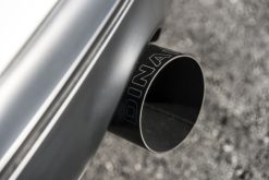 Dinan 14-16 BMW M235i (F22) w/o M-Performance Valence Free Flow Axleback Exhaust System - Black Tips - Image 3