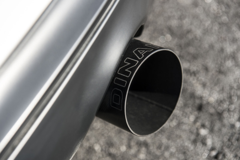 Dinan 14-16 BMW M235i (F22) w/o M-Performance Valence Free Flow Axleback Exhaust System - Black Tips - Image 3