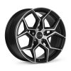 Enkei Quest 19x8.5 / 5x114.3 BP / ET40 / 72.6mm Bore - Matte Black Machining Wheel