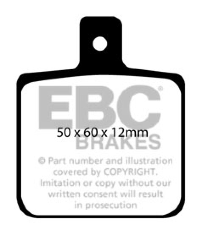 EBC Brakes Yellowstuff Performance Brake Pads - Image 2