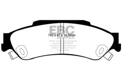 Alternative view of EBC 98-05 Chevrolet Blazer 4.3 2WD Yellowstuff Rear Brake Pads