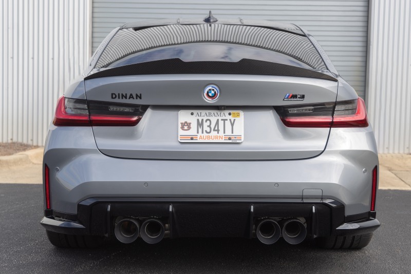 Dinan 21-27 BMW M3/M4 (G80/G82/G83) Valved Axleback Exhaust System - Polished Tips - Image 12