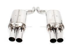 Dinan 06-10 BMW M5 (E60) Free Flow Axleback Exhaust System - Polished Tips