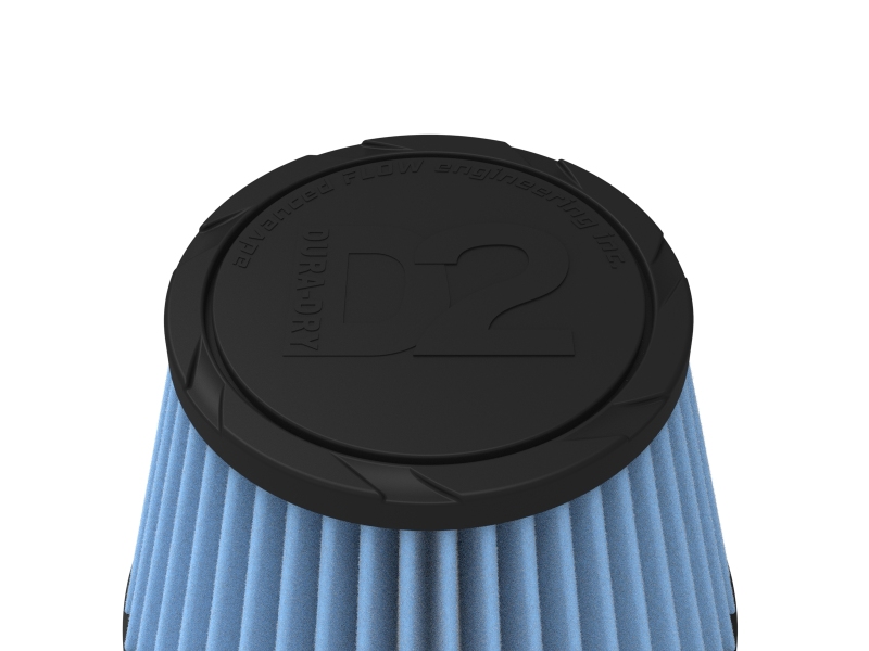 aFe POWER Universal Clamp-On Air Filter w/ D2 Dura-Dry Media - 5.5in F x 7in B x 4.75in T x 5in H - Image 4