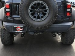 aFe 22-26 Ford Bronco V6 3.0L (tt) Vulcan Series 3in 304SS Cat-Back Exhaust System w/ Black Tips - Image 6