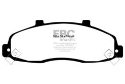 Alternative view of EBC 98-99 Ford F150 4.2 (2WD) (Rear Wheel ABS) Yellowstuff Front Brake Pads