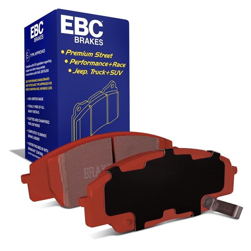EBC 07-11 Acura CSX (Canada) 2.0 Type S Redstuff Front Brake Pads - Image 3