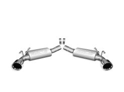Alternative view of Borla 2010 Camaro 6.2L V8 Exhaust (rear section only)