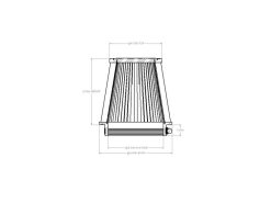 aFe POWER Universal Clamp-On Air Filter w/ D2 Dura-Dry Media - 5in F x 6.5in B x 4.75in T x 6in H - Image 6