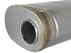 aFe MACH Force-Xp Muffler 2-1/2 IN ID Offset/Dual x 18 IN L x 8 IN W x 5 IN H - Oval Body - Image 4