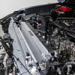 Alternative view of Mishimoto 2024+ Toyota Tacoma Performance Aluminum Radiator