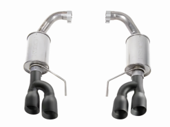 Roush 18-25 Mustang GT Black Tip Axle Back Exhaust - Image 4