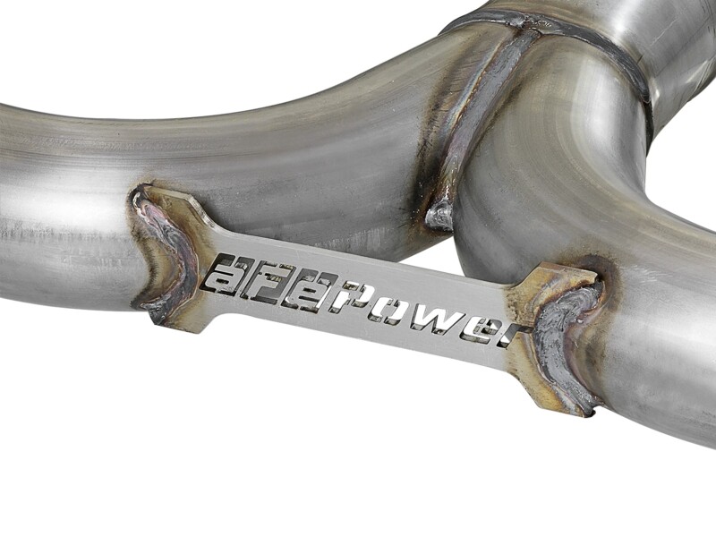 aFe Takeda 2-1/2in 304 SS Axle-Back Exhaust w/ Carbon Fiber Tips 14-18 Mazda 3 L4 2.0L/2.5L - Image 3