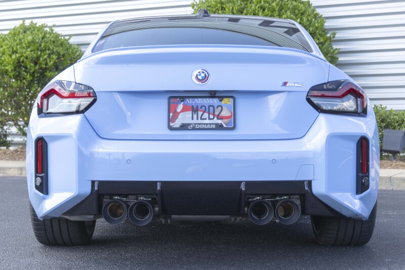 Dinan 23-26 BMW M2 (G87) Valved Axleback Exhaust System - Polished Tips - Image 10