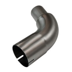Alternative view of Kooks 2015+ Ford Mustang GT 5.0L 4V OEM 3in x 2-1/4in SS 45 Deg. Connection Pipe (SINGLE - 2 REQD)