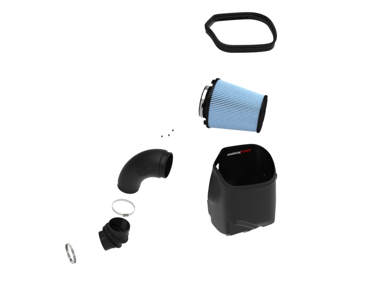 aFe Magnum FORCE Stage-2 Cold Airintake System w/ D2 Dura-Dry Filter RAM Diesel Trucks 19-24 L6-6.7L - Image 2