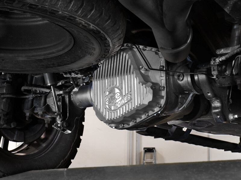 aFe POWER Street Series Rear Diff Cover Raw w/ Machined Fins Ford F-250/350 23-26 (Sterling 11.6) - Image 8