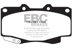 Alternative view of EBC Brakes Bluestuff Street and Track Day Brake Pads