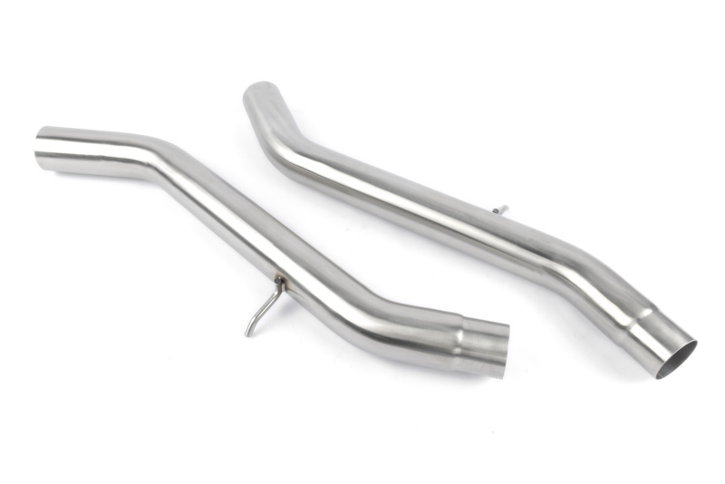 Dinan 21-27 BMW M3/M4 (G80/G82/G83) Valved Axleback Exhaust System - Black Tips - Image 4