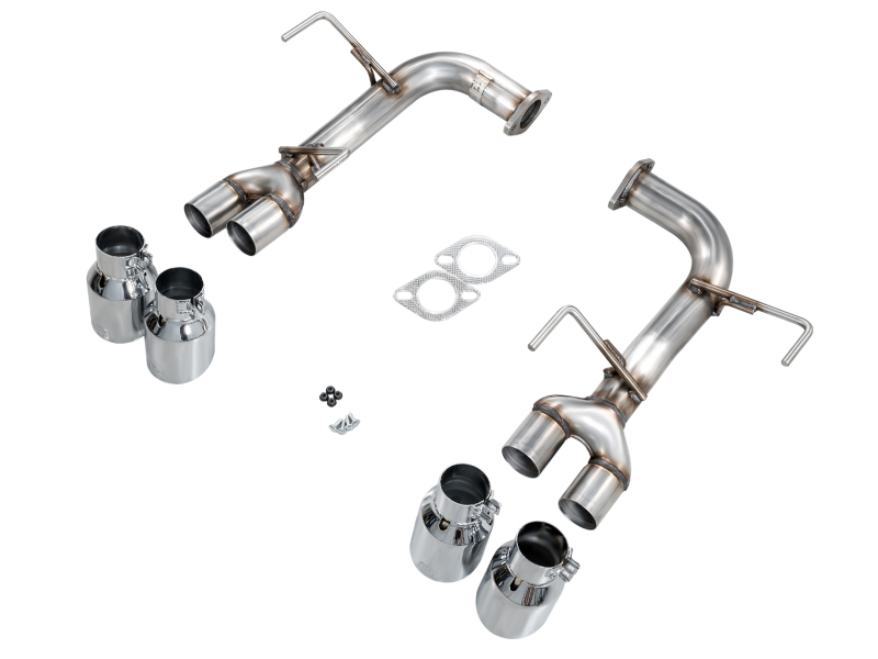AWE Tuning 22-25 Subaru VB WRX Track Edition Axle-Back Exhaust - Chrome Silver Tips - Image 6