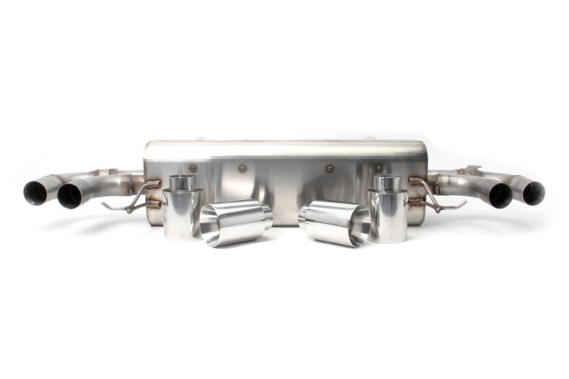 Dinan 18-23 BMW M550i (G30) Free Flow Axleback Exhaust System - Polished Tips - Image 4