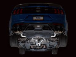 AWE Tuning 21-23 Ford Mustang Mach 1 SwitchPath Cat-Back Exhaust w/ Quad Diamond Black Tips - Image 9