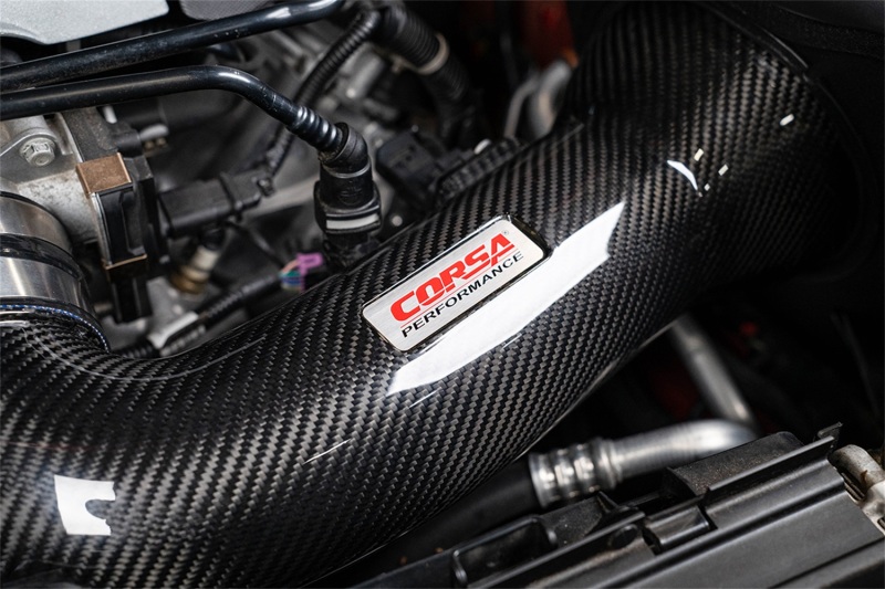 Corsa 16-24 Chevrolet Camaro SS 6.2L V8 Carbon Fiber Open Element Air Intake - Oiled - Image 4