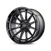 Vossen HFX-5 - 20x9 - 8x165.1 - ET18 - Super Deep Face - 125.1 - Gloss Black Wheel
