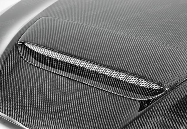 Seibon 10-12 Mazda MazdaSpeed3 OEM Style Carbon Fiber Hood - Image 7