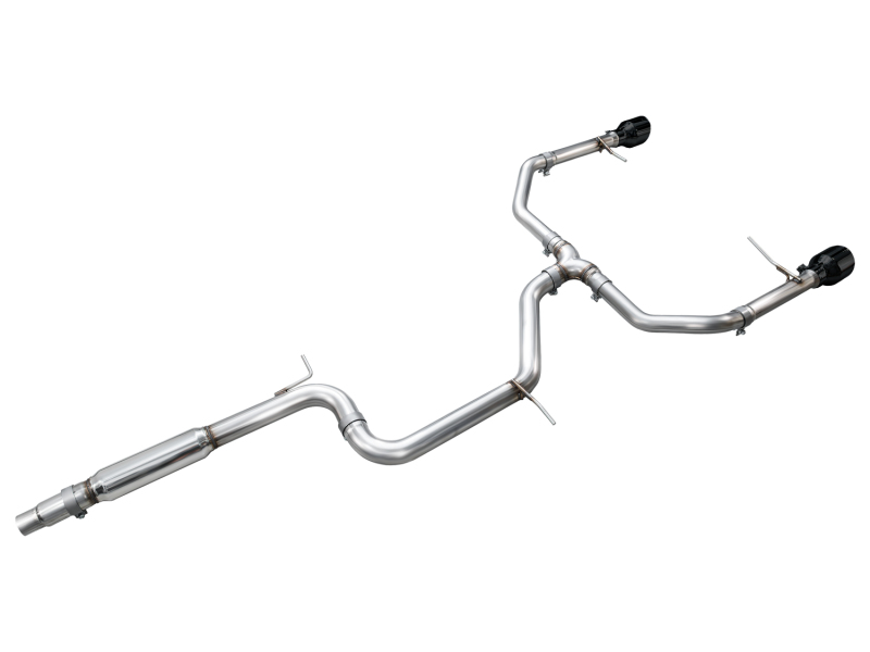 AWE Tuning 22-25 Volkswagen Jetta GLI Track Edition Exhaust - Diamond Black Tips - Image 12